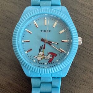 Timex Legacy Ocean x Peanuts 37mm Recycled Bracelet Watch